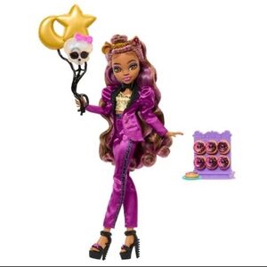 🍹Monster High Monster Ball Clawdeen Wolf Doll